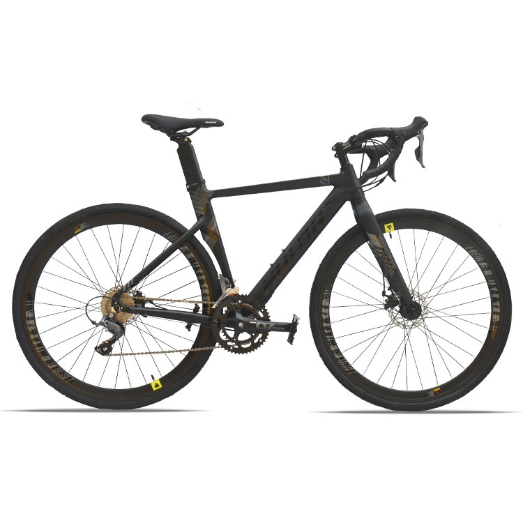 STORM black 16-speed road bike