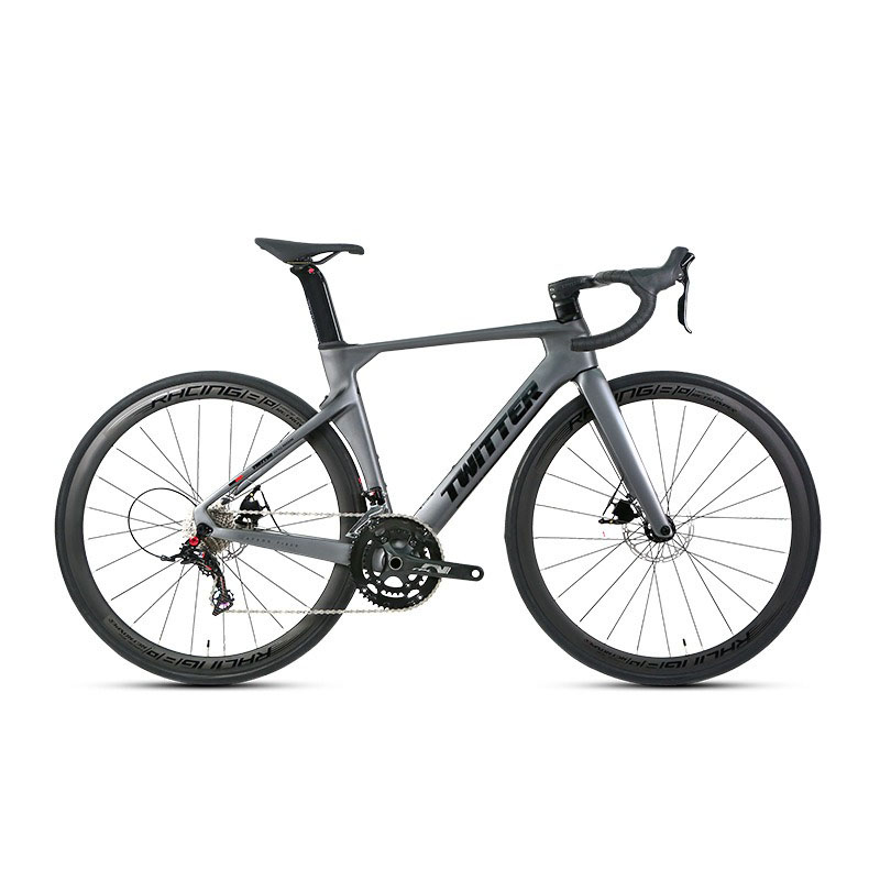 TWITTER R10 dark gray Carbon Fiber Road Bike