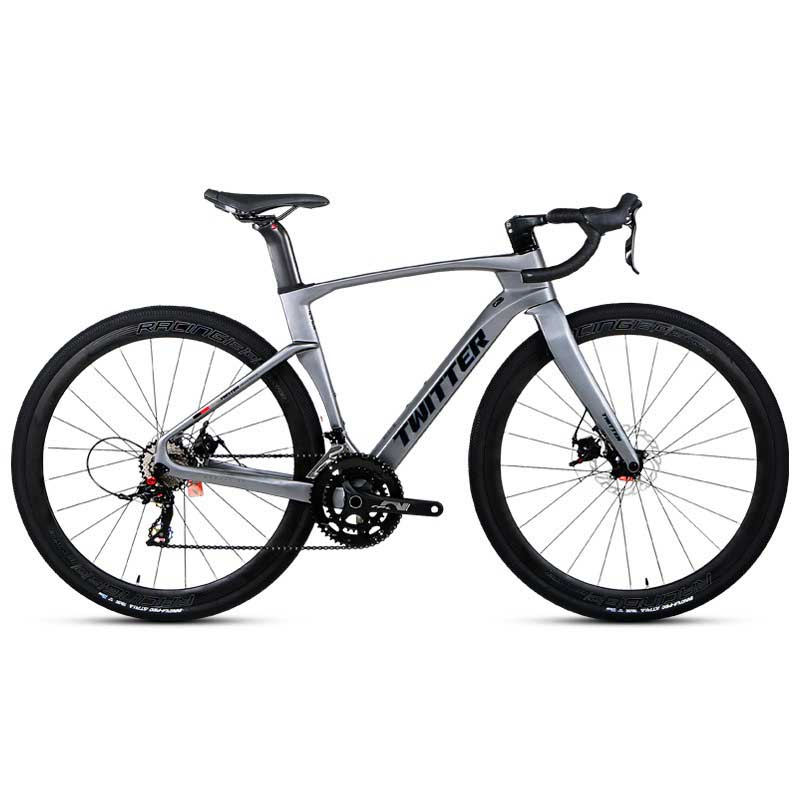 V3 Dark Gray Carbon Fiber Gravel Bike