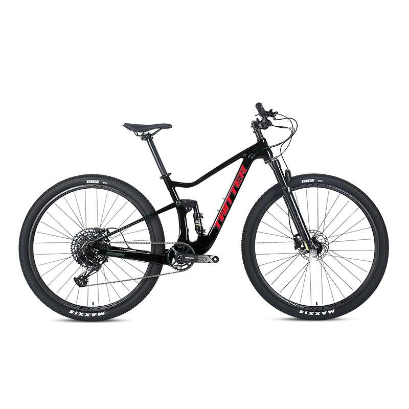 FOREST black Carbon Fiber Mountain Bike