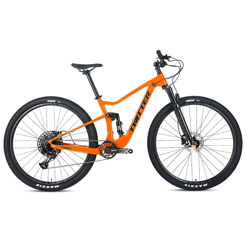 FOREST orange Carbon Fiber Mountain Bike