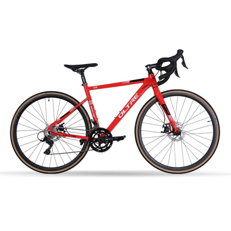 SORA 18-speed red Road Bike